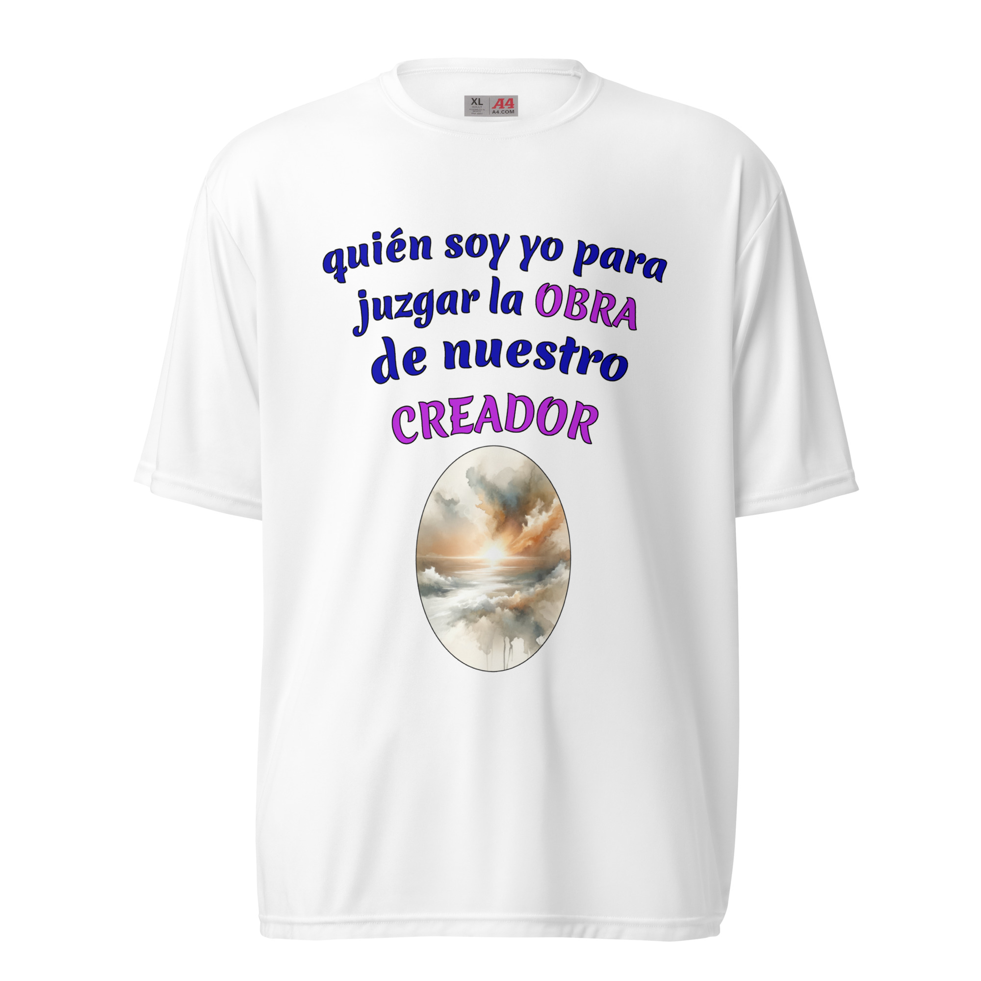 quién soy yo para juzgar camisetas blancas de poliéster