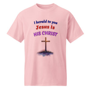 I herald to you white cotton t-shirts