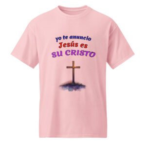 yo te anuncio camisetas blancas de algodón