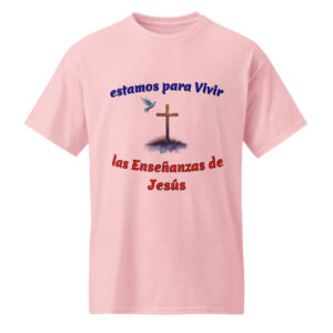 estamos para Vivir camisetas blancas de algodón