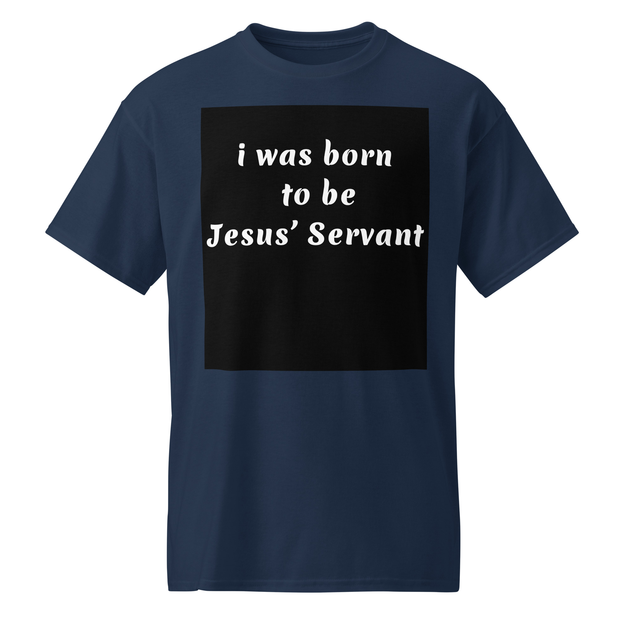 i was born to be dark cotton t-shirts - Image 2
