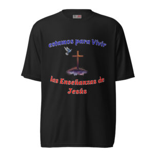 estamos para Vivir camisetas oscuras de poliéster