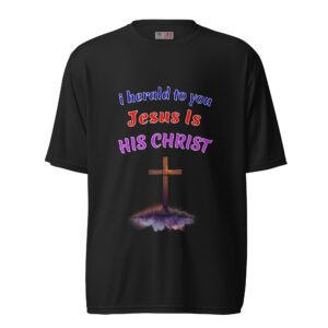 i herald to you  dark polyester t-shirts