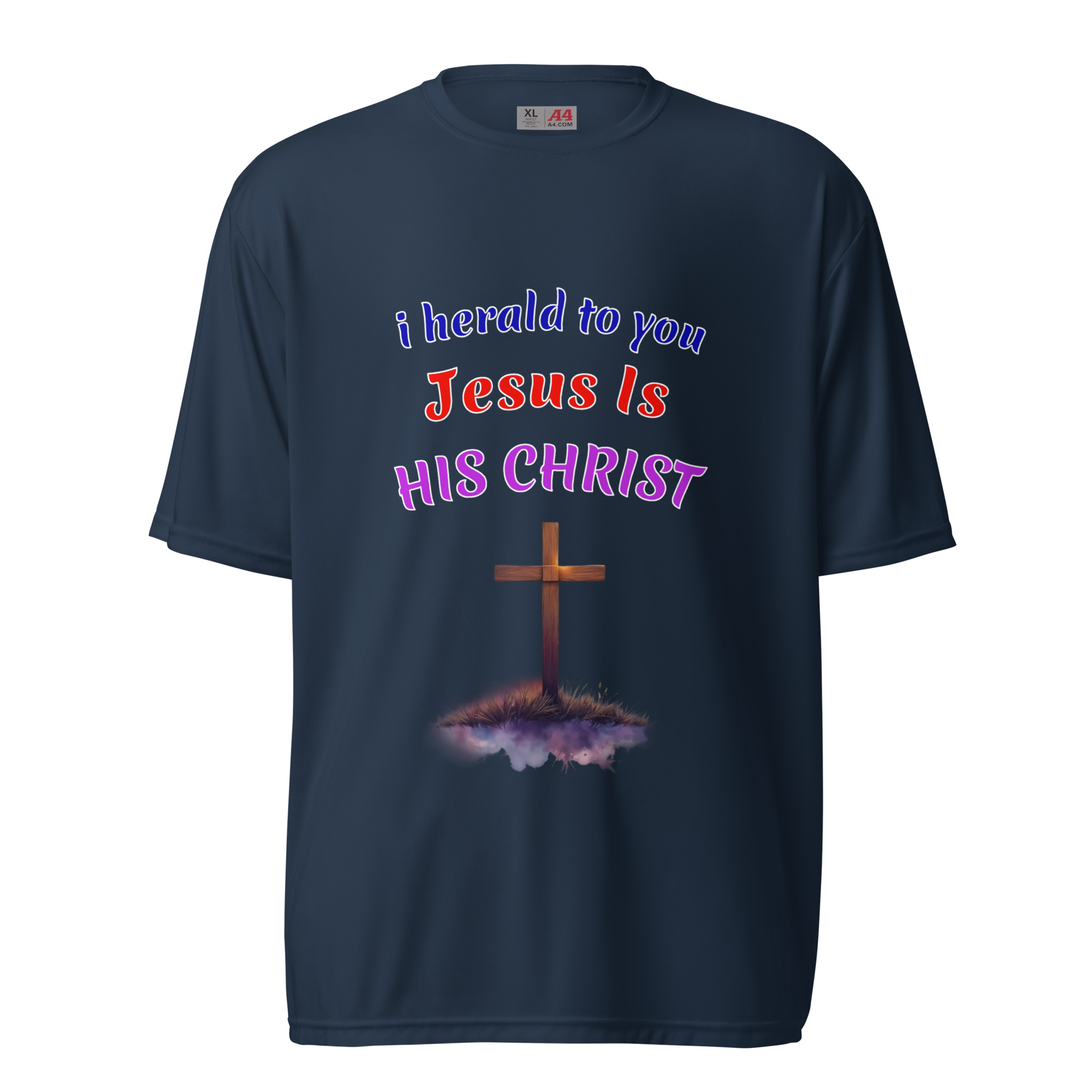 i herald to you dark polyester t-shirts - Image 2