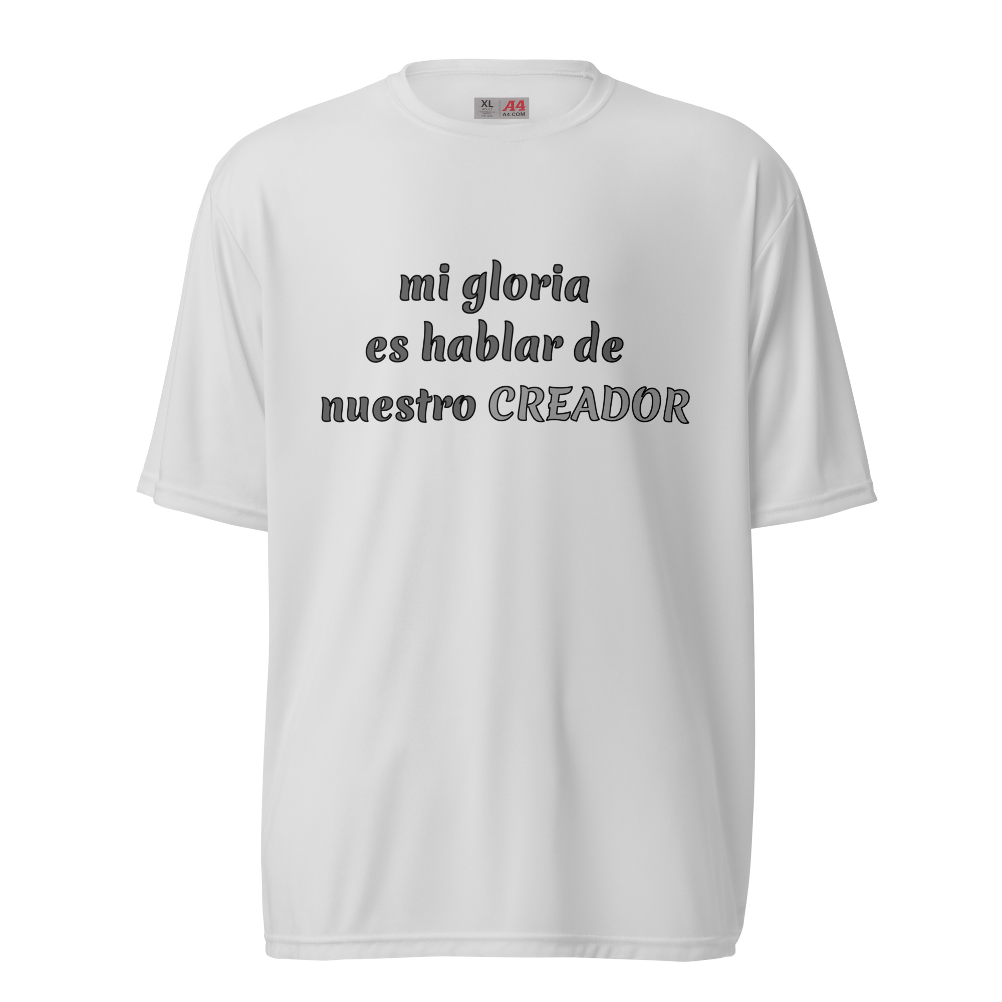 mi gloria es hablar de camisetas blancas de poliéster - Image 2