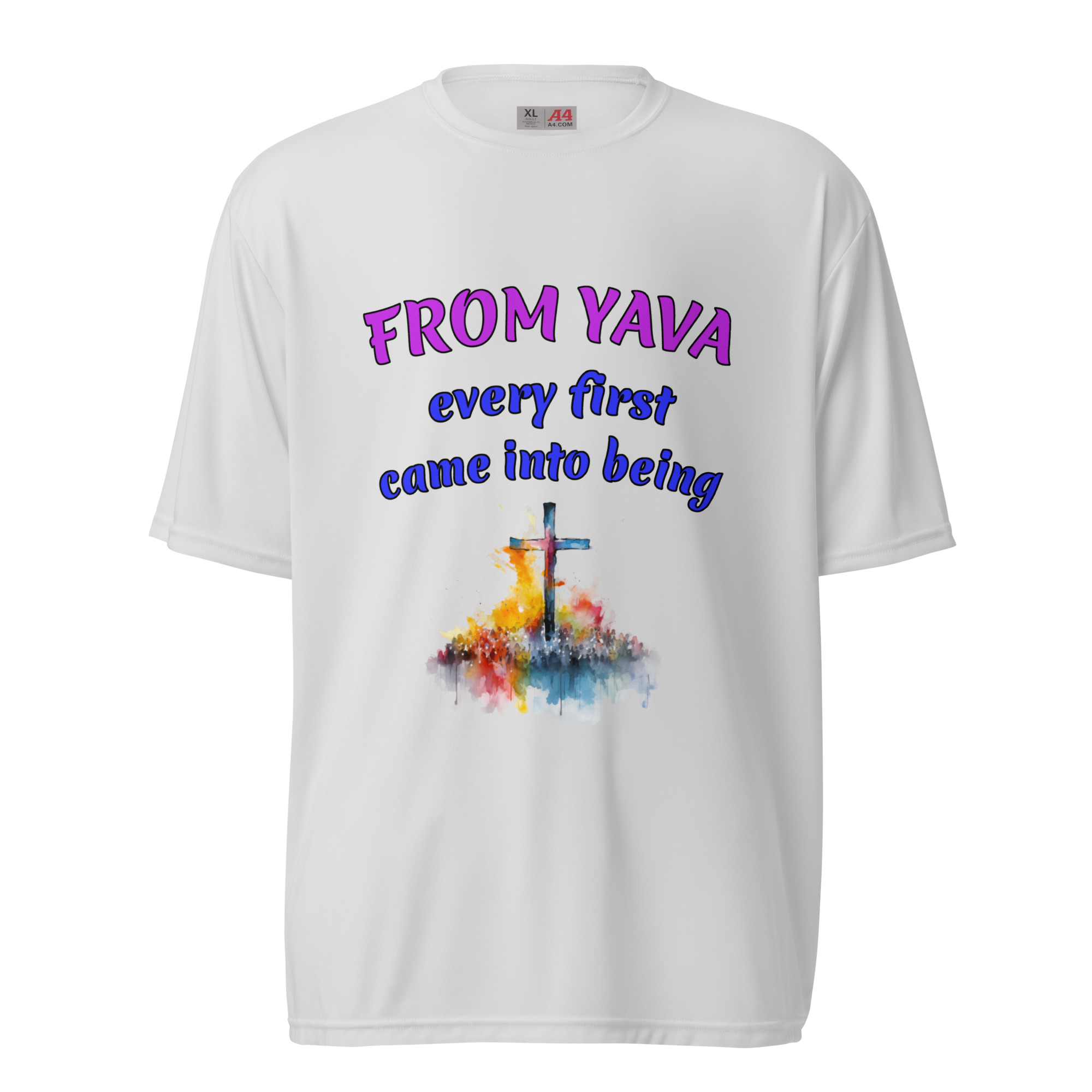 FROM YAVA every-firsts white polyester t-shirts - Image 2