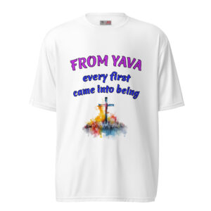 FROM YAVA every-firsts white polyester t-shirts