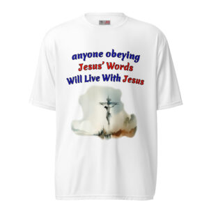 anyone obeying  white polyester t-shirts