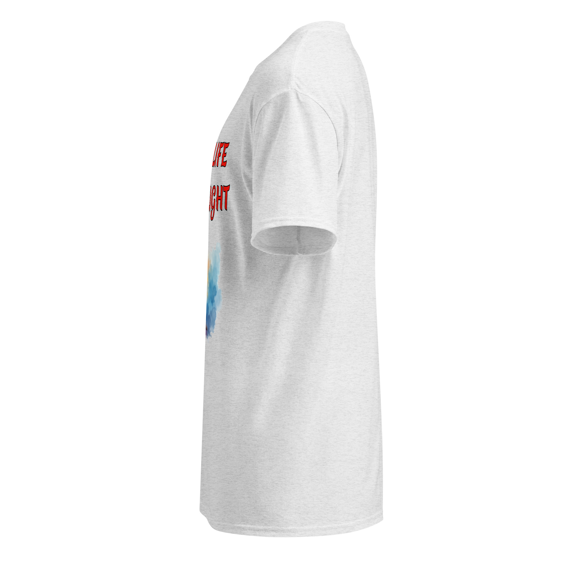 JESUS LIFE IS our LIGHT white cotton t-shirts - Image 11