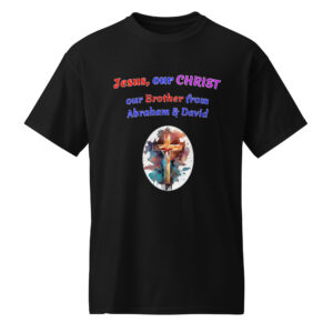 Jesus our CHRIST our Brother dark cotton t-shirts