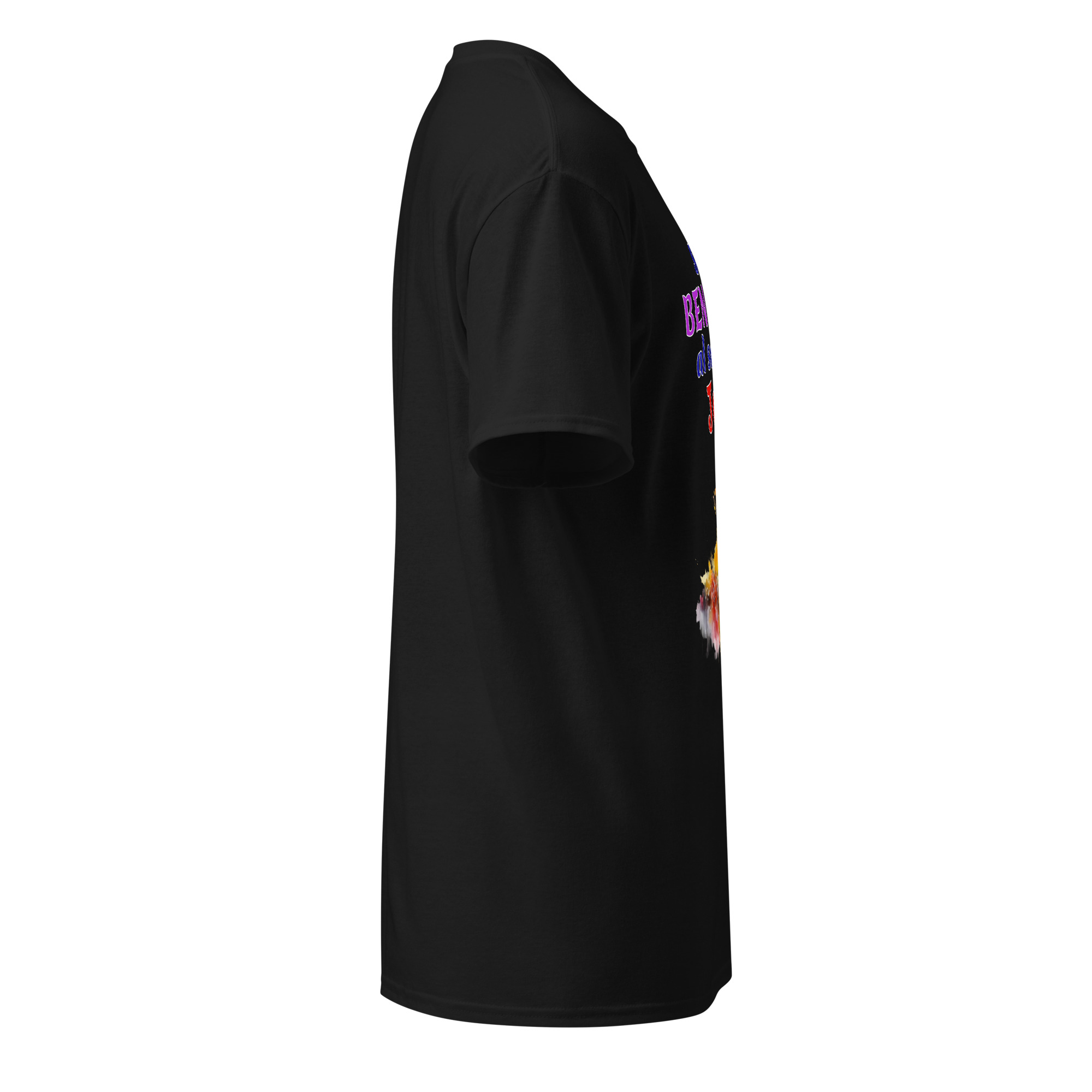 serás BENDECIDO camisetas oscuras de algodón - Image 4