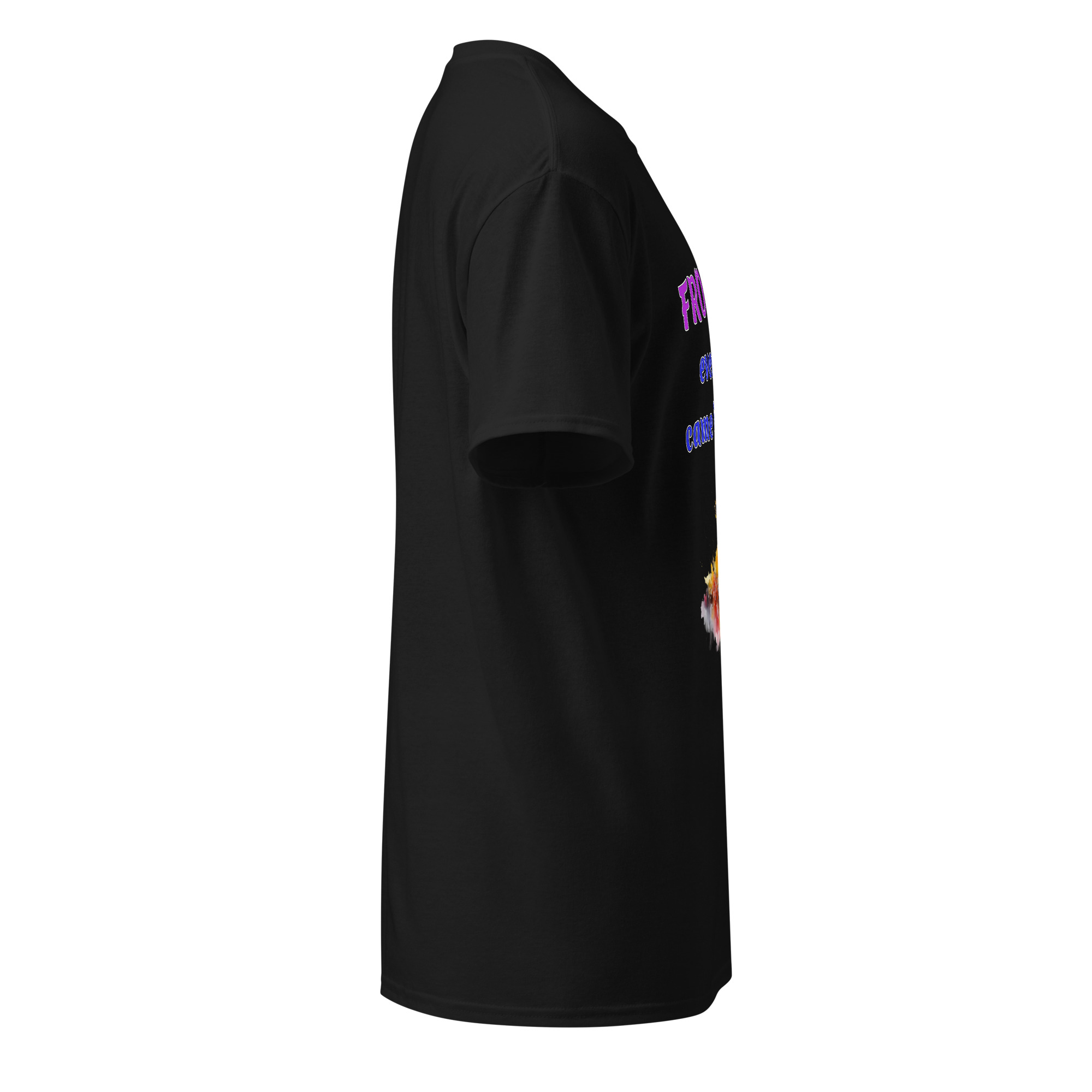 FROM YAVA every-firsts dark cotton t-shirts - Image 5