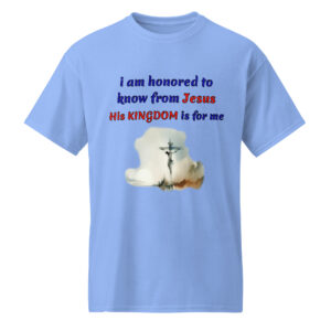 i am honored to know  white cotton t-shirts