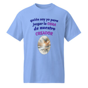 quién soy yo para juzgar camisetas blancas de algodón