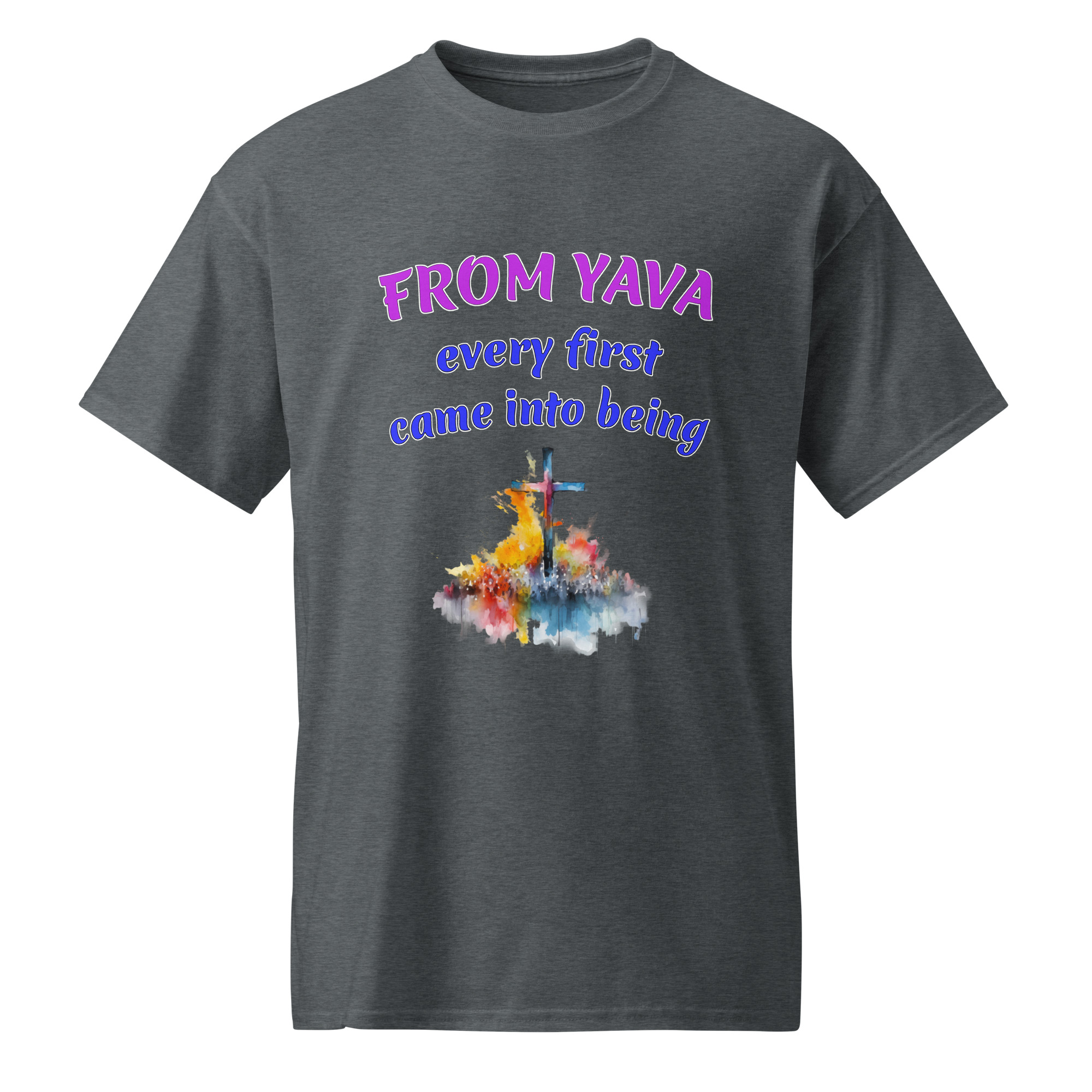 FROM YAVA every-firsts dark cotton t-shirts - Image 9