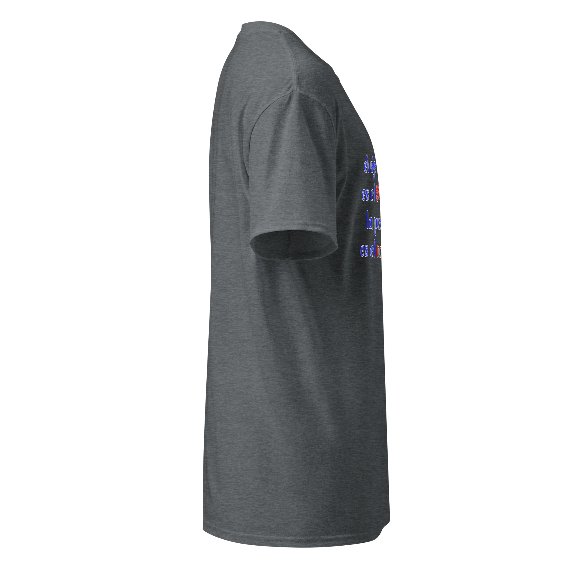 el ojo de la aguja es el Sí Sí de Jesús camisetas oscuras de algodón - Image 12