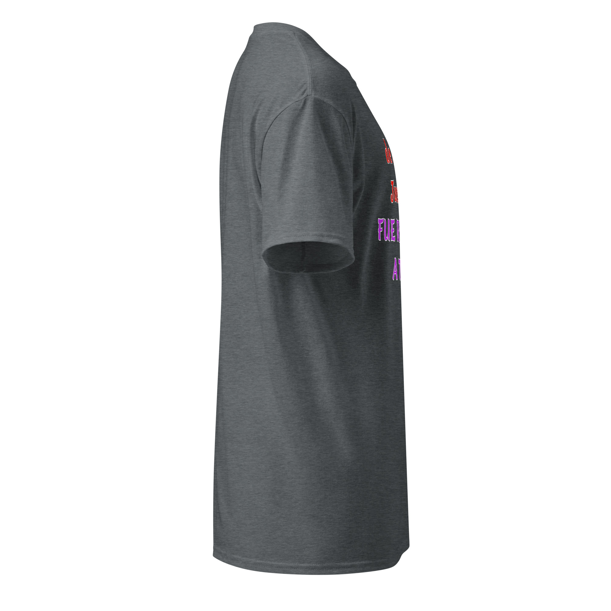 de Jesús Justicia camisetas oscuras de algodón - Image 12