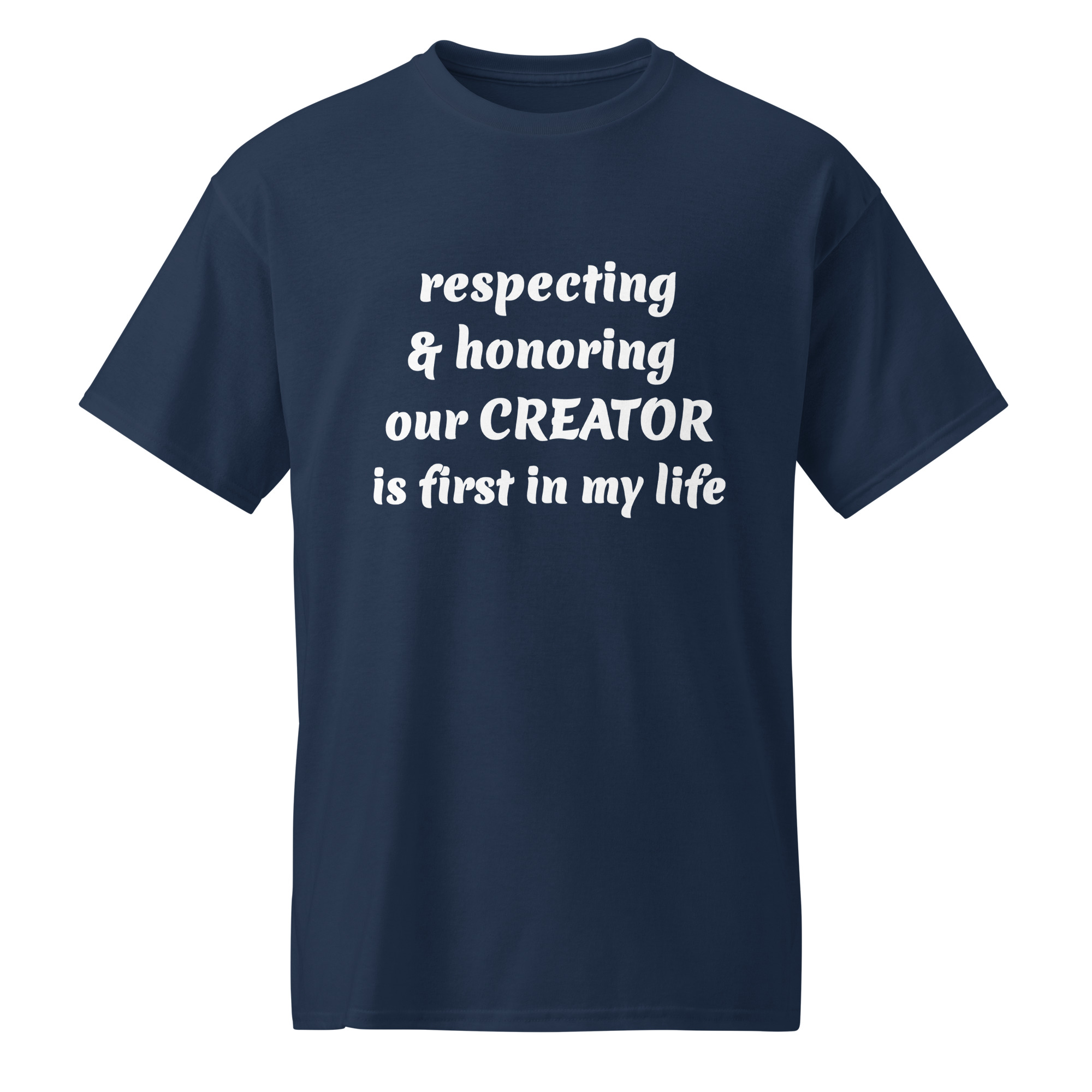 respecting & honoring dark cotton t-shirts - Image 5