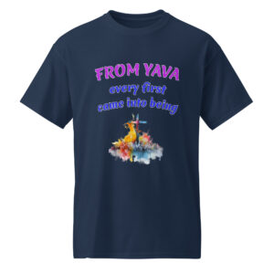 FROM YAVA every-firsts dark cotton t-shirts