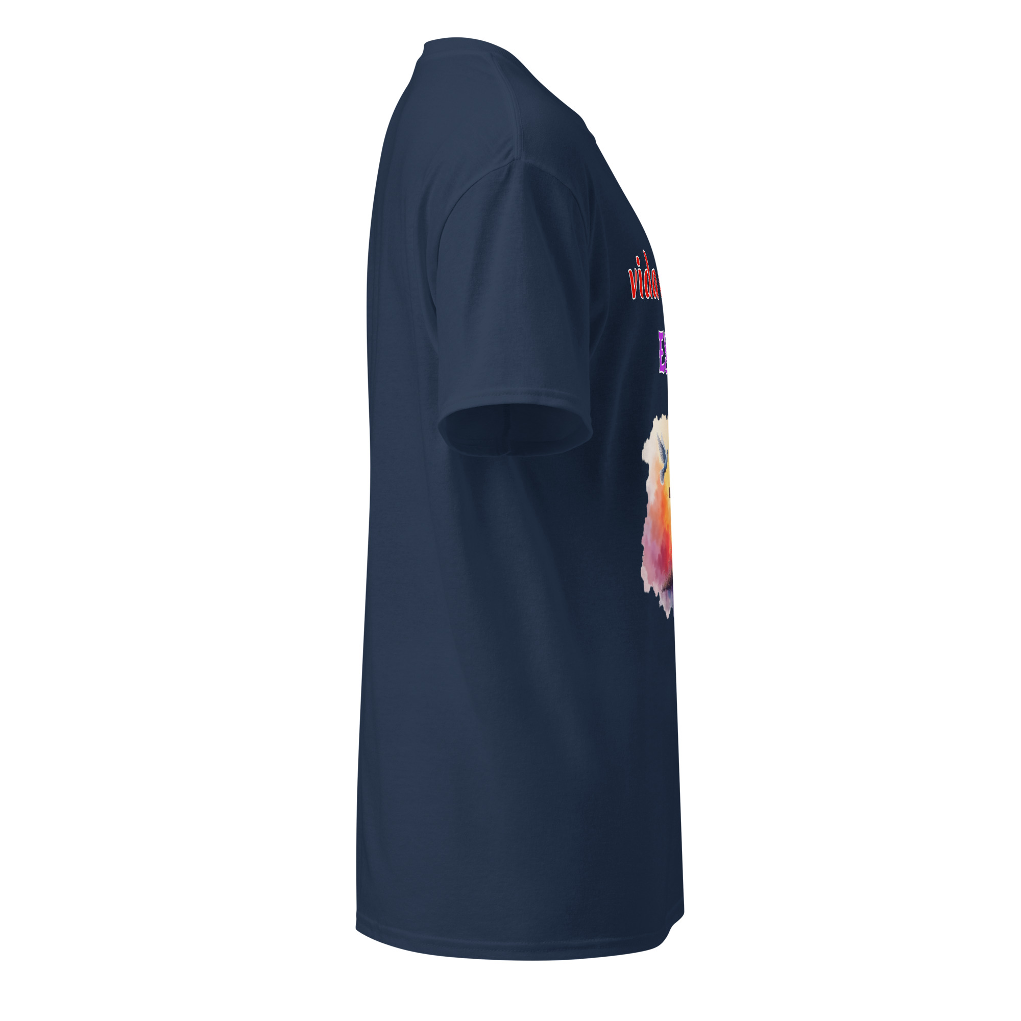 vida de Jesús ES LUZ camisetas oscuras de algodón - Image 8