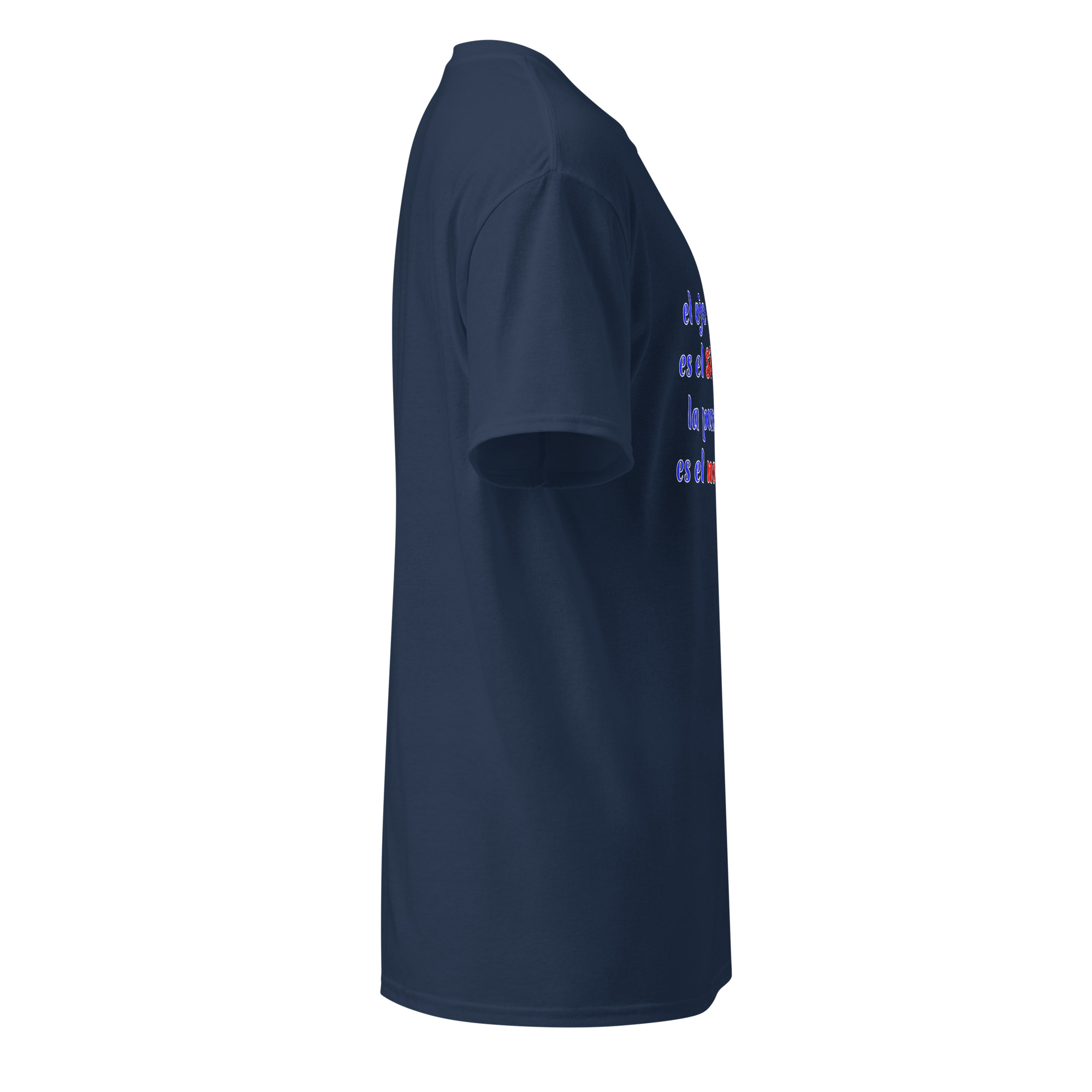 el ojo de la aguja es el Sí Sí de Jesús camisetas oscuras de algodón - Image 8