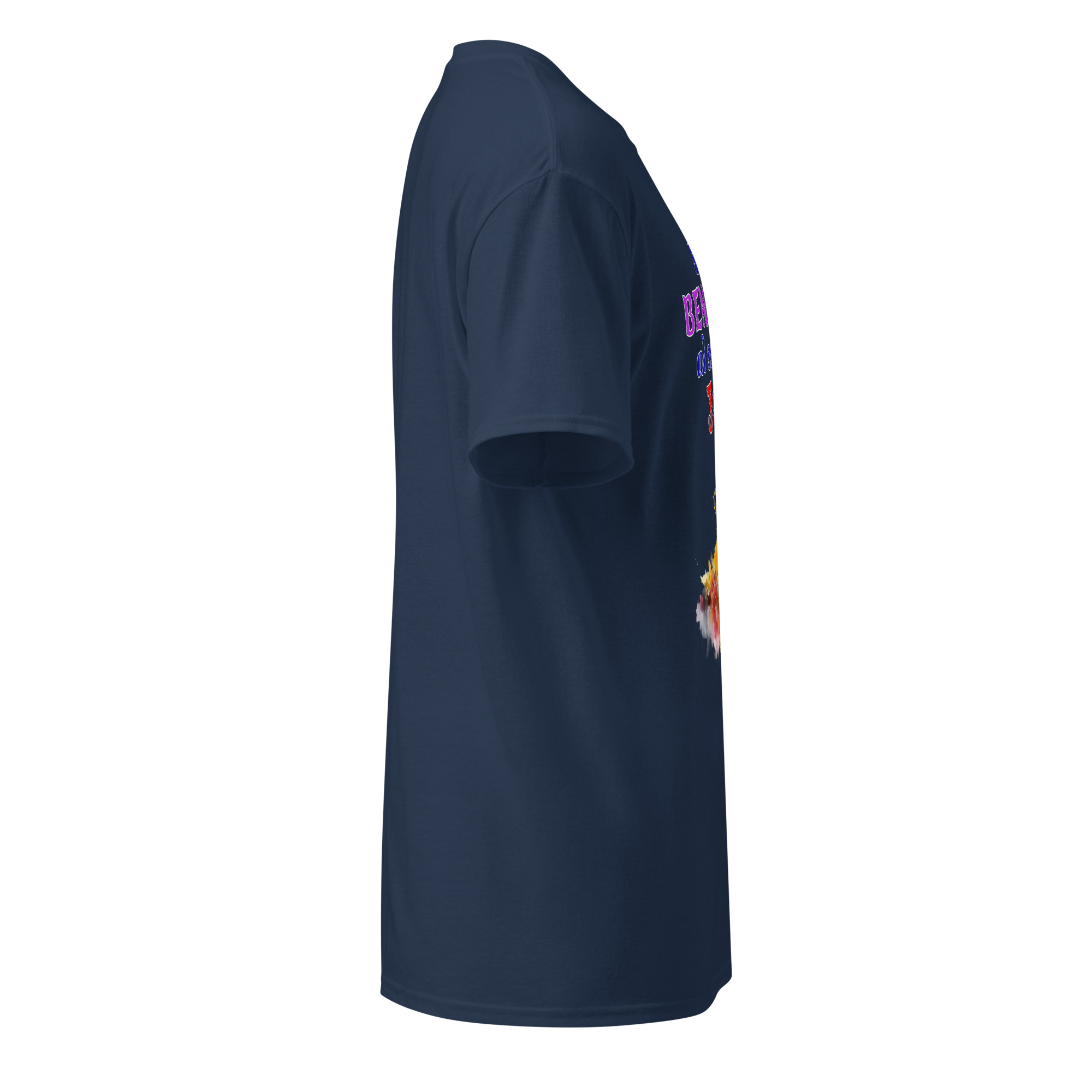 serás BENDECIDO camisetas oscuras de algodón - Image 8